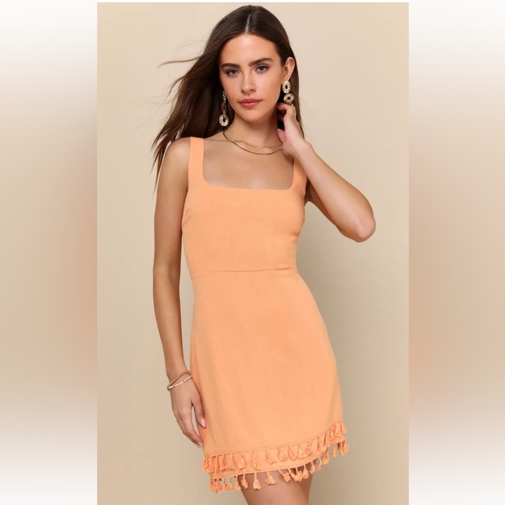 Pale orange Lulu’s Dress